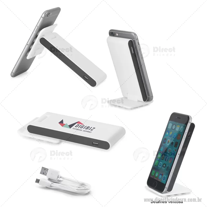 Carregador Portátil Power Bank Usb 4000 Mah Personalizado DRTRNTEC248