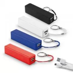 Carregador Portátil Power Bank USB 1000 mAh Personalizado 